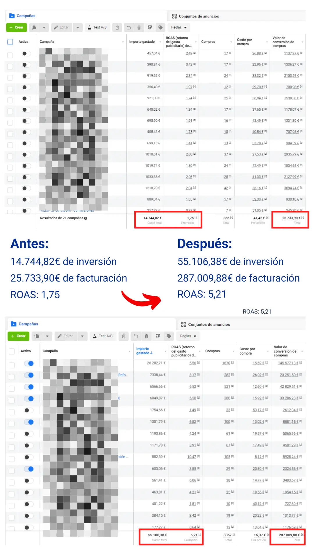 agencia de marketing para ecommerce julian romero resultados de clientes movil 4