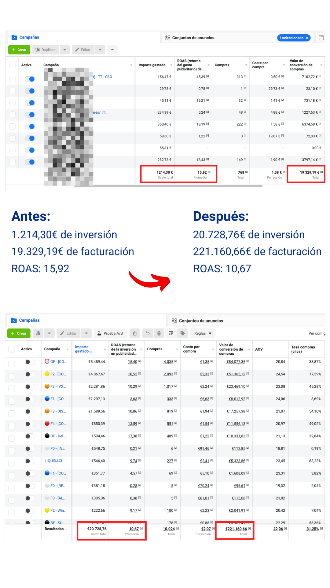 agencia de marketing para ecommerce julian romero resultados de clientes movil 5