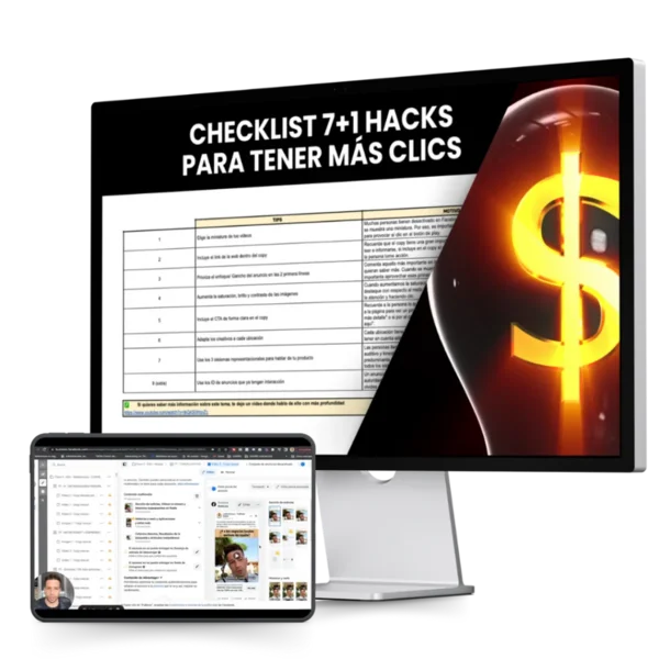 anuncios que venden bonus checklist 7hacks taller 30 anuncios